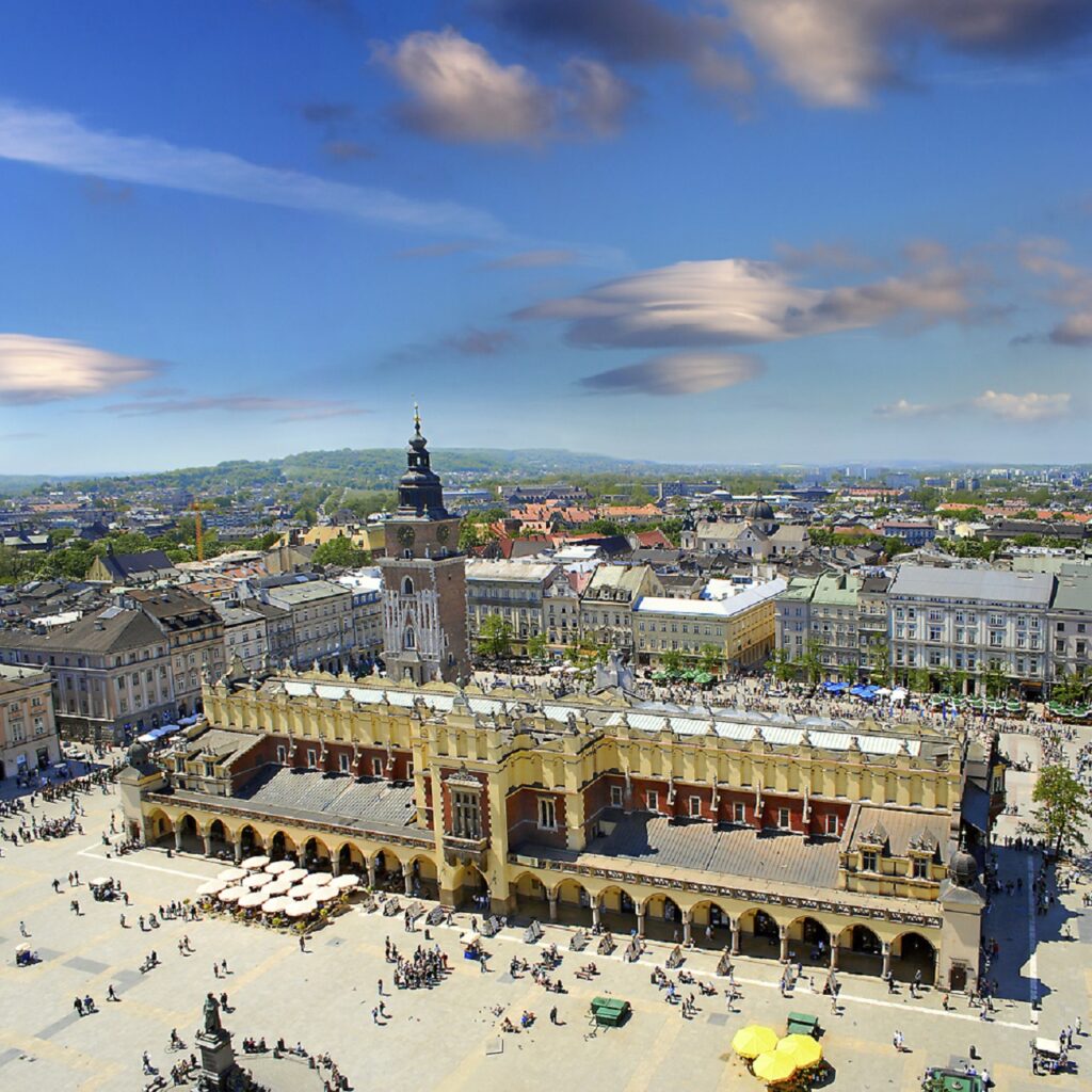 Cracovia - Salón de tela Sukiennice