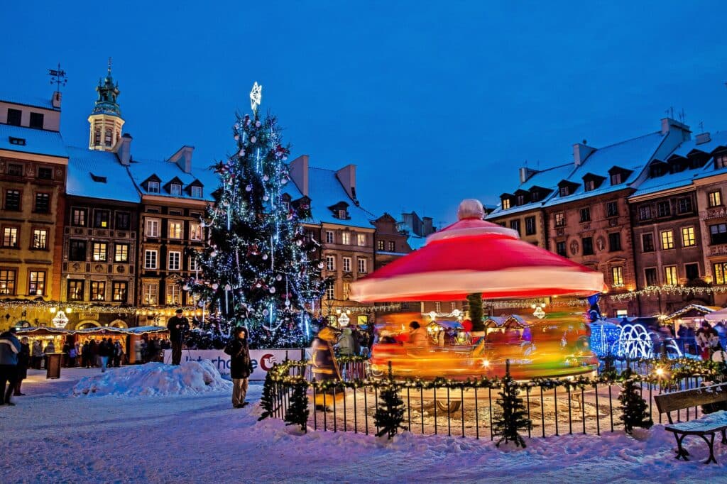 Warschau - Altstadt - Winter