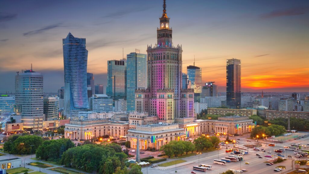 Warsaw - city centre